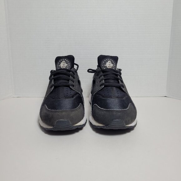 Nike Air Huarache Run Black Women's Running Athletic Shoe Sneaker Size 9 - Picture 4 of 11